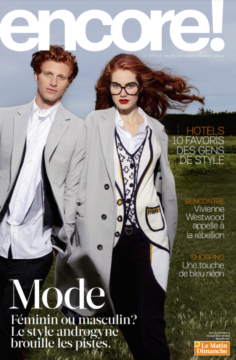 Encore magazine septembre 2011 cover